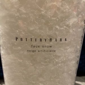 Faux Snow from Pottery Barn